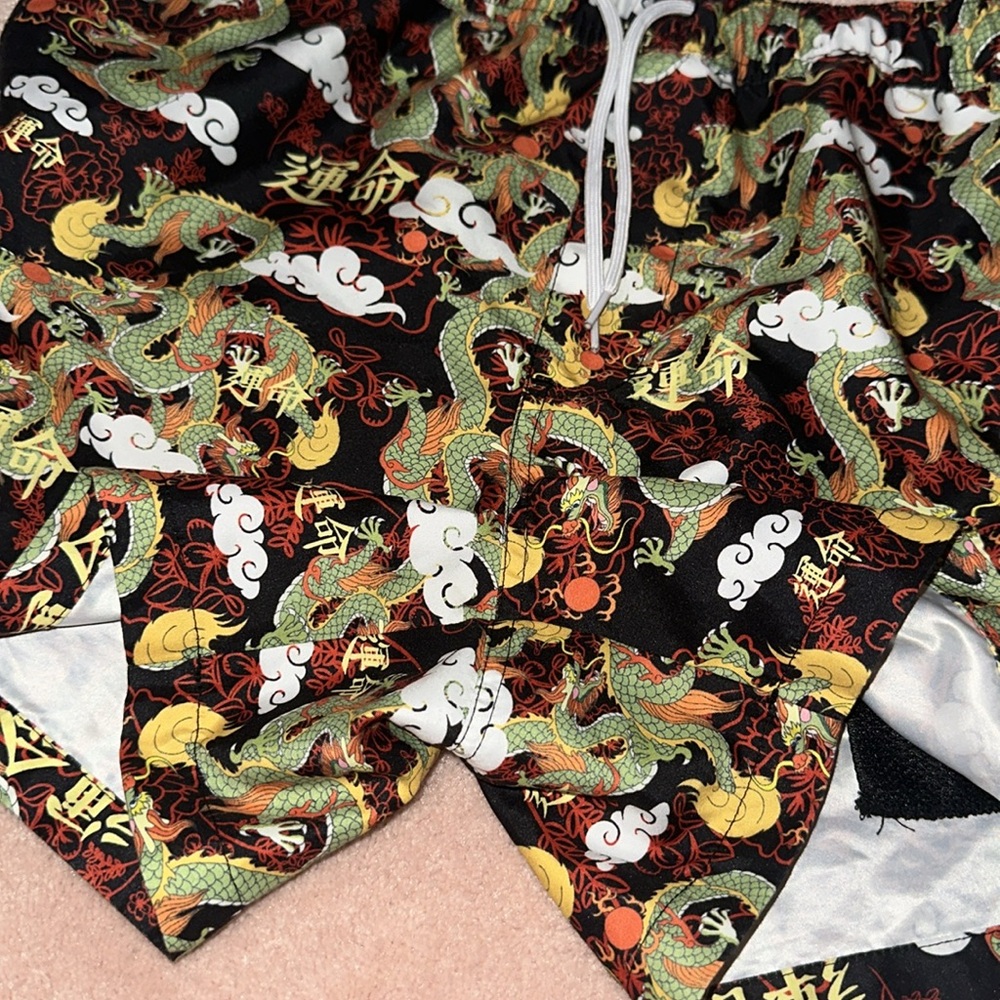 Zumiez Empyre Kids Ollie Dragon Black Board Shorts Swim Trunks - Picture 7 of 8